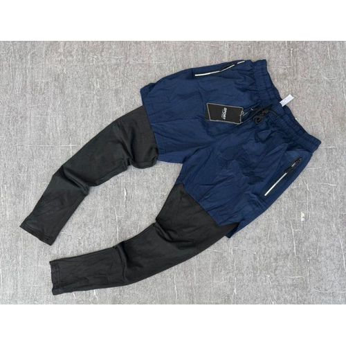 Gym Pants - Blue, Black.